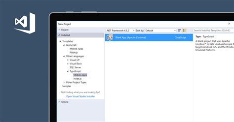 how to develop mobile app in visual studio 2019