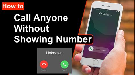 how to dial without number showing up