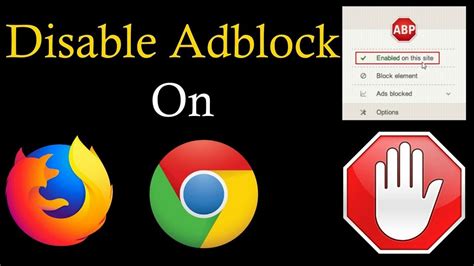how to disable adblock plus on firefox