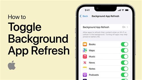 how to disable background app refresh iphone 11