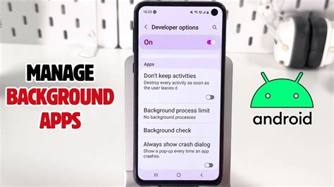 how to disable background apps in android phone