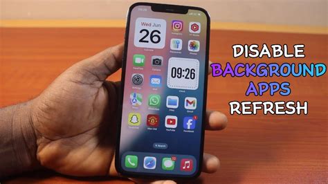 how to disable background apps in iphone 15