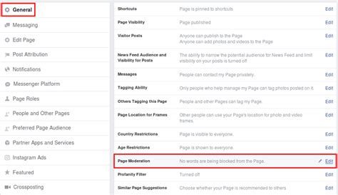 how to disable comments on a facebook business page