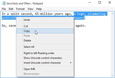 how to disable cut copy paste in windows 10