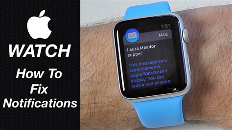 how to disable email notifications on apple watch