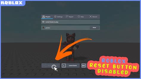 how to disable leave button roblox
