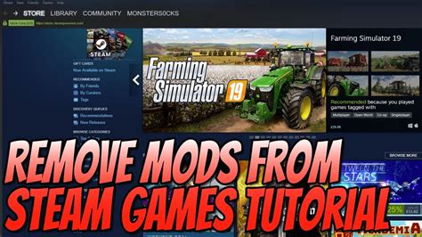 how to disable mods in steam