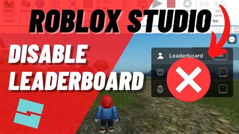 how to disable roblox leaderboard