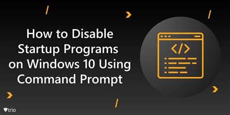 how to disable startup programs windows 10 using powershell