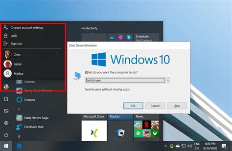 how to disable switch user in windows 10 through group policy