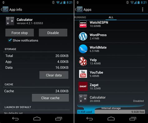 how to disable system apps on android