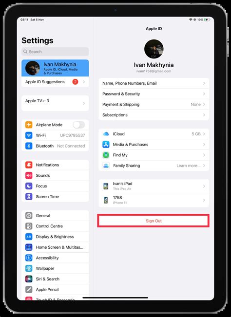 how to disconnect a phone number from apple id