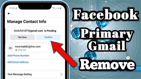 how to disconnect facebook from gmail