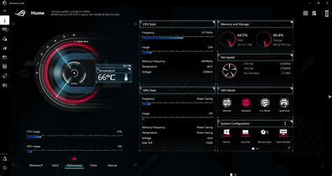 how to display performance on pc