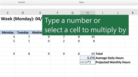 how to do 1 100 in excel