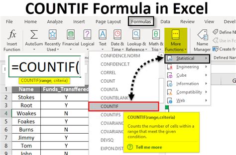 how to do a count if in excel