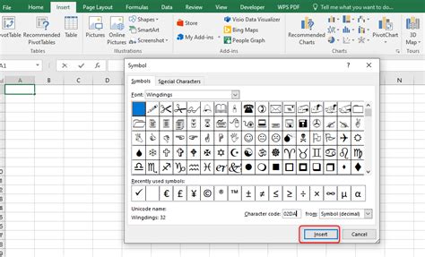how to do a degree symbol in excel