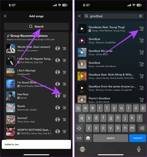 how to do a jam session on spotify