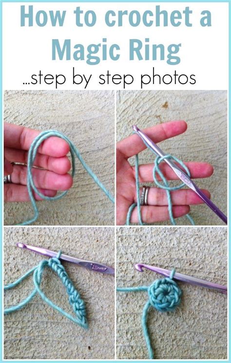 how to do a magic ring step by step