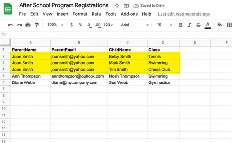 how to do a mail merge in google sheets for labels