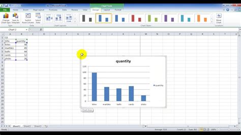 how to do a simple graph in excel