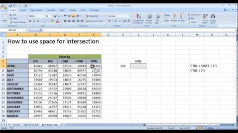 how to do a space in excel