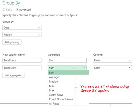 how to do a sumif in power query