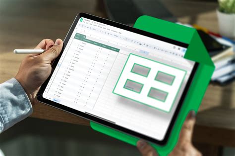how to do a table on ipad