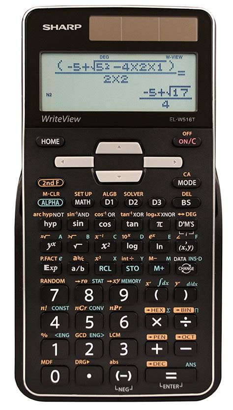 how to do algebra on a sharp calculator