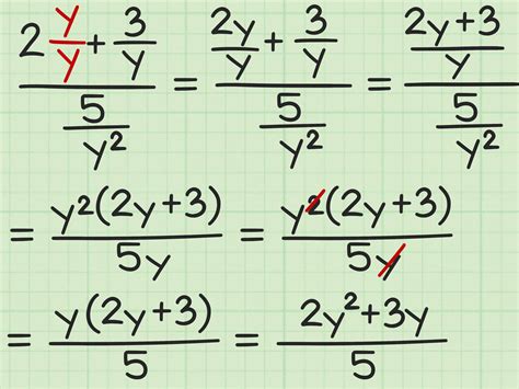 how to do algebra with fractions