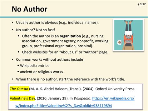 how to do apa in text citations for a website without author