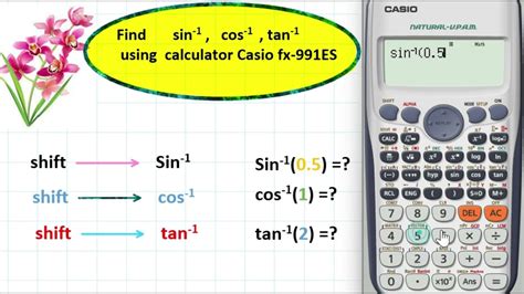how to do arcsin on calculator