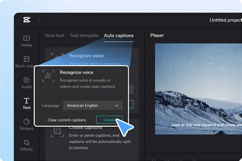 how to do auto text in capcut