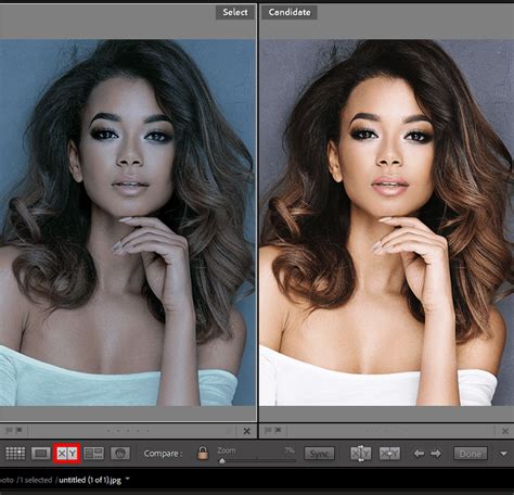 how to do before and after in lightroom