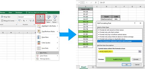 how to do conditional formatting for specific text in excel