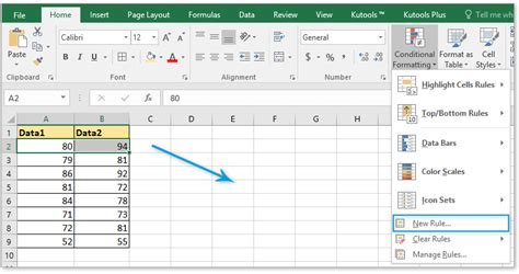 how to do conditional formatting in excel for each row