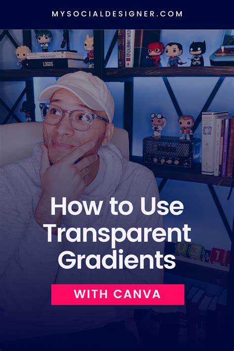 how to do gradient transparency in canva