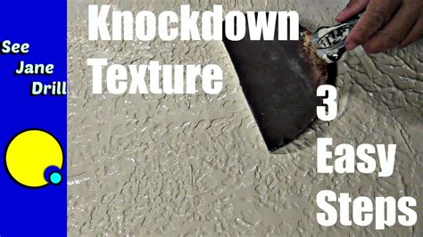 how to do knockdown texture with a hopper gun