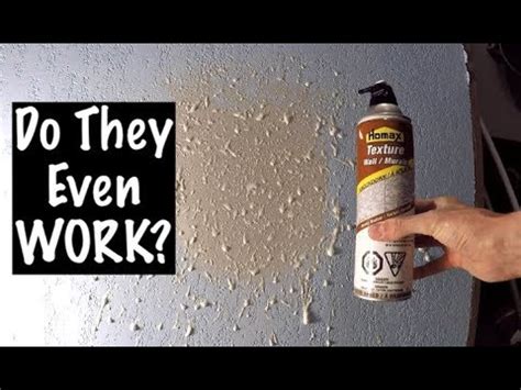 how to do knockdown texture with spray can