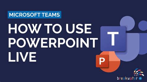 how to do powerpoint presentation on teams