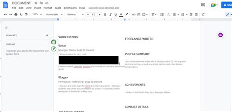how to do redacted text in google docs
