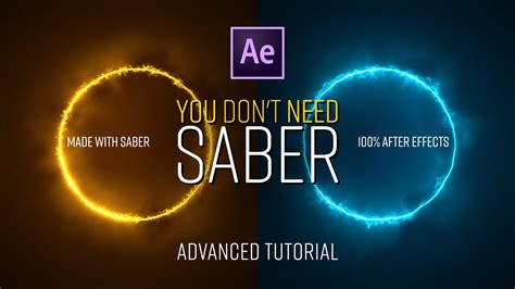 how to do saber effect in after effects