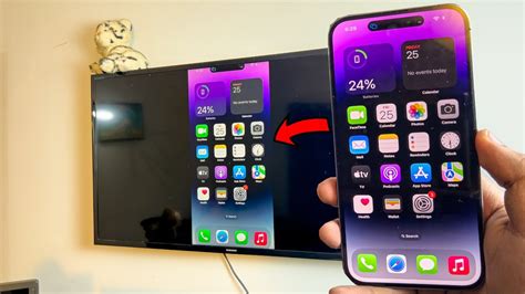 how to do screen mirroring on android tv with iphone