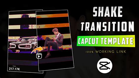 how to do shake transition on capcut