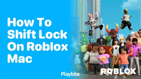 how to do shift lock on roblox macbook air