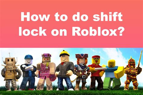 how to do shift lock on roblox mobile