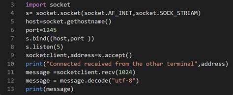how to do socket programming in python