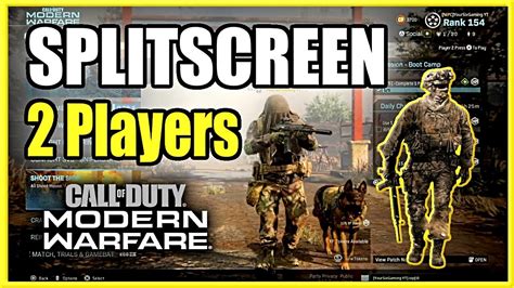 how to do split screen on cod warzone ps4