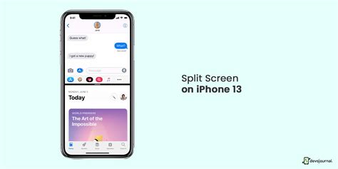 how to do split screen on iphone 13 mini