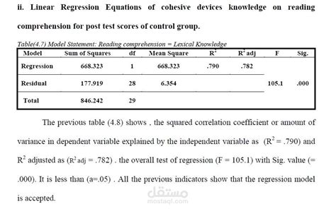 how to do statistical analysis for thesis